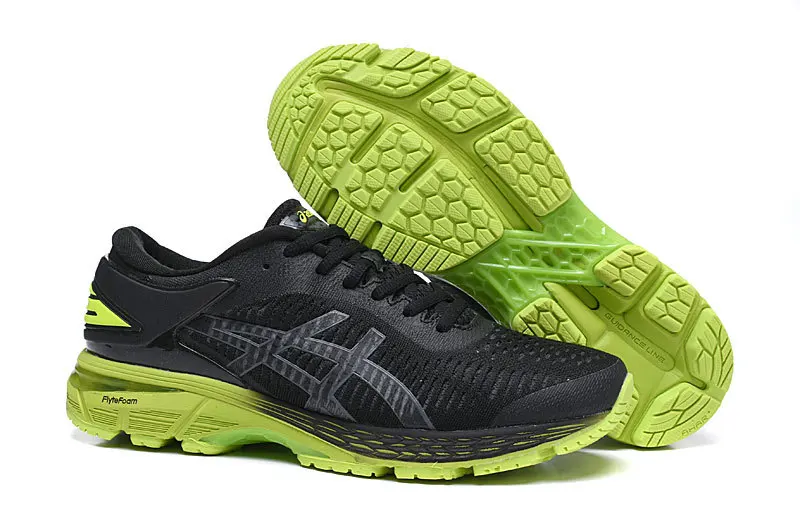 Новейшая Мужская оригинальная аутентичная обувь ASICS GEL-KAYANO 25, светильник на подушке, беговые кроссовки, дышащие кроссовки для спорта и отдыха на открытом воздухе