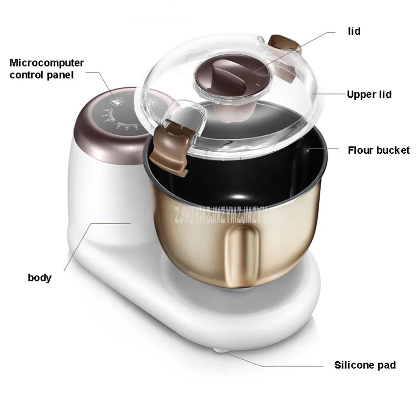 120 л 220 Вт домашний электрический миксер для теста для торта и хлеба, миксер для теста, машина для замеса теста, автоматическая машина для смешивания муки в