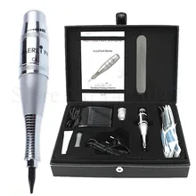 Роскошный PMU машина комплект Мерлин брови, подводка, губы татуировки машина для перманентного макияжа