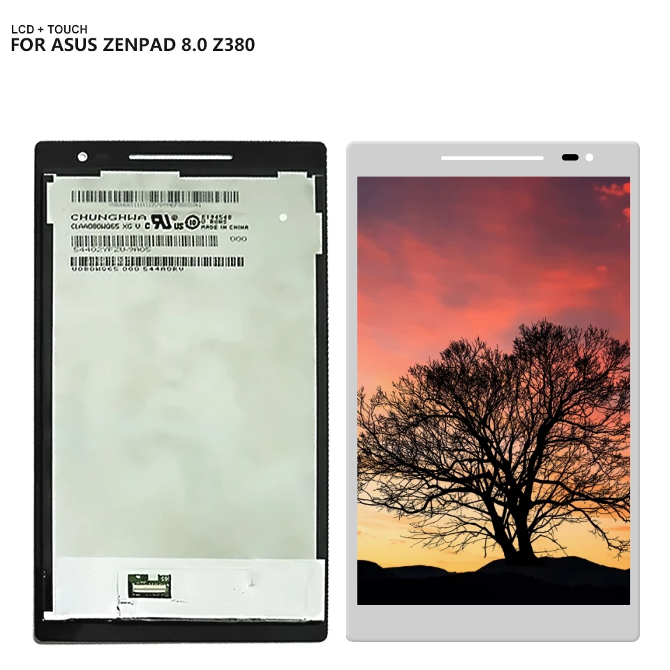 Cornice Assemblaggio WHITE Asus ZenPad 8.0 Z380KL Z380CX Z380 LCD Display Touch Screen 