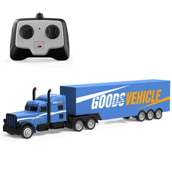 

2.4G RC Truck Vehicle Simulation Electronic Funny Model USB Charging Remote Control Kids Gift Children Toy Car Engineering