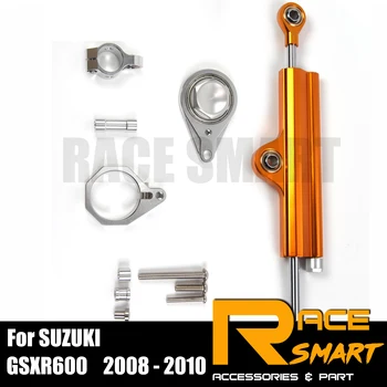 

6061-T6 Aluminum Motorcycle Damper For SUZUKI GSXR600 2008 - 2010 Steering Stabilize Damper Bracket Mount Kit Safety Control