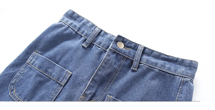 EORUTCIZ Летняя джинсовая миди юбка Женская высокая талия тонкая джинсовая юбка винтажная Весенняя Повседневная элегантная юбка LM487