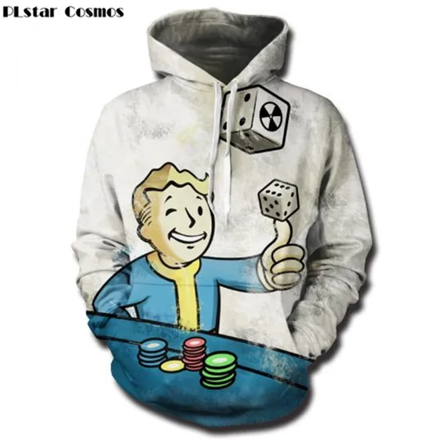 plstar cosmos fallout finger hoodies sweatshirts men women 3d print