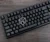 High Quality PBT Transparent  Gh 60 68 87 104 Keycaps for Mechanical Keyboards (cherry Switches Compatible), Black and White