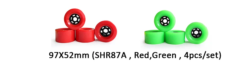 Новое поступление DIY 80 мм 87 мм 83 мм 90 мм 97 мм скейтборд колеса для SHR78A красный цвет PU колеса мягкие устойчивые лонгборд колеса