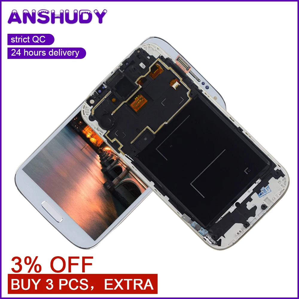 

I9500 LCD For Samsung S4 Display Touch Screen Digitizer Assembly For Samsung Galaxy S4 Display Screen i337 i9500 i9505 Display