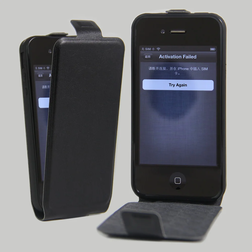 

Hot Selling For iPhone 4S PU Leather Cases Fashion Card Slot Wallet Case For iPhone 4 4S 4G 3.5" Flip Phone Bag Cover 7 Colours