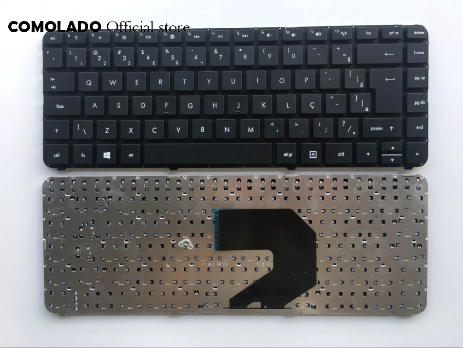 BR Brazil Keyboard white For HP Pavilion G4 2000 Black Without Frame