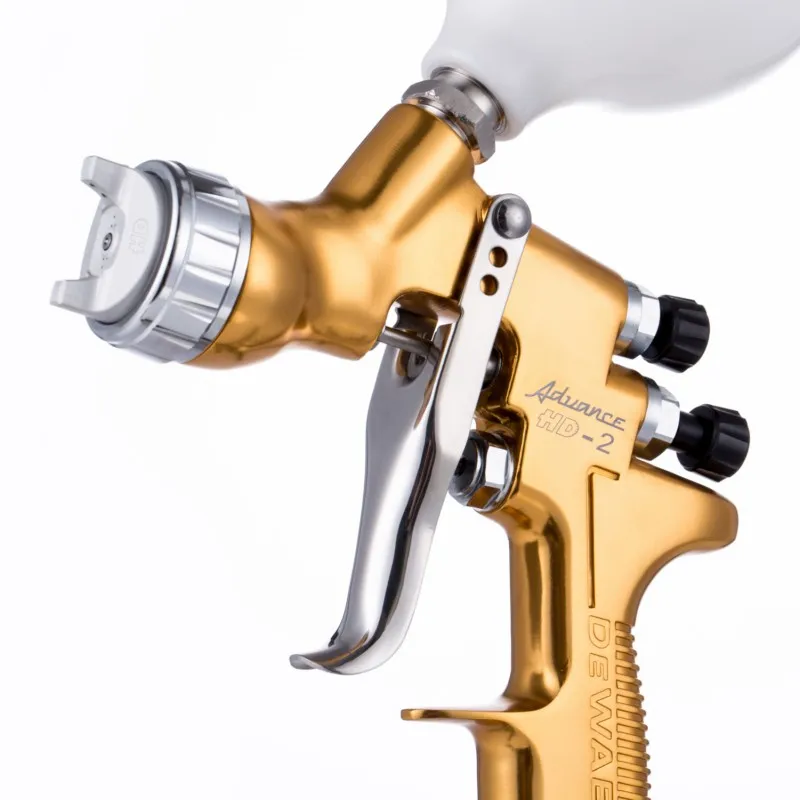 Weta HVLP краскопульт 1,3 мм Аэрограф чистый AL forge безвоздушный пистолет-распылитель для покраски автомобиля пневматический инструмент воздушная щетка распылитель HD-2