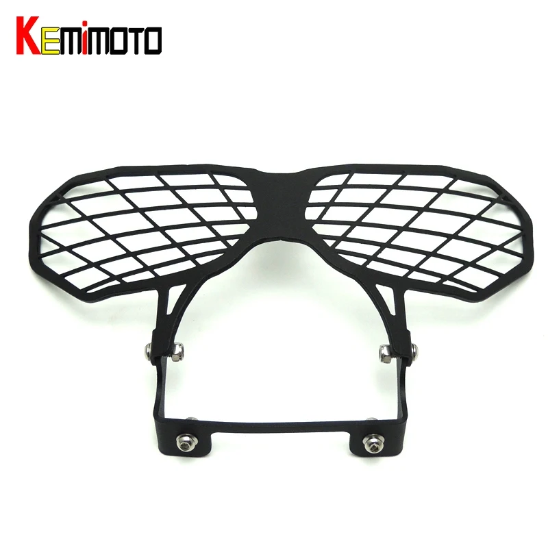 

KEMiMOTO for Honda 2016 Africa Twins CRF 1000L Motorcycle Headlight Lens Guard Roof Protection for Honda CRF1000L Africa Twin