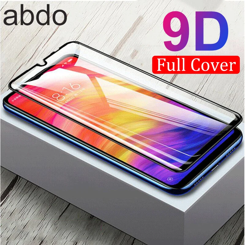 

9D Tempered Glass On Redmi Note 7 Glass Cover Screen Protector For Xiaomi Mi 9 SE 9T Redmi Note 7 6 5 Pro 7A 6A Protective Glass