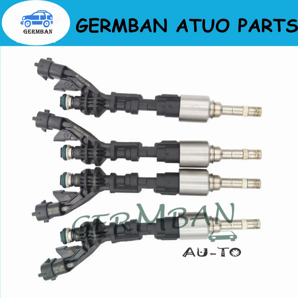 US $240.30 New Manufactured 4PCS Fuel Injector For Jaguar FTYPE XF XK Land Rover Discovery 50L Part No 8W939F593BB 8W939F593BB