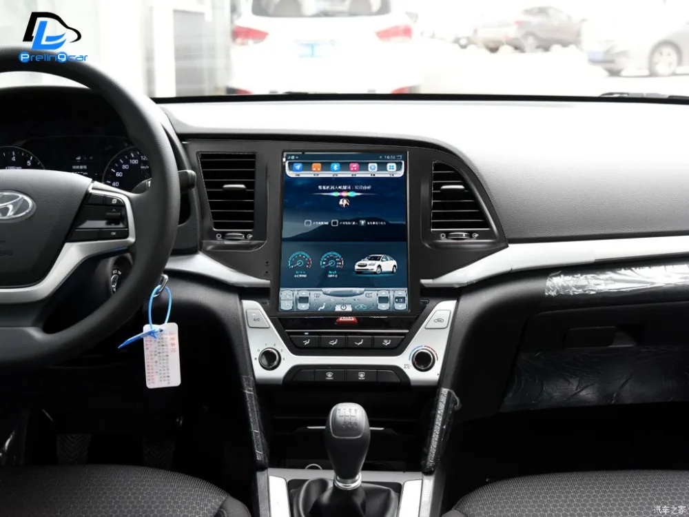 Discount 32G ROM Vertical screen android 4G car gps multimedia video radio player in dash for hyundai elantra 2016 years car navigaton 1
