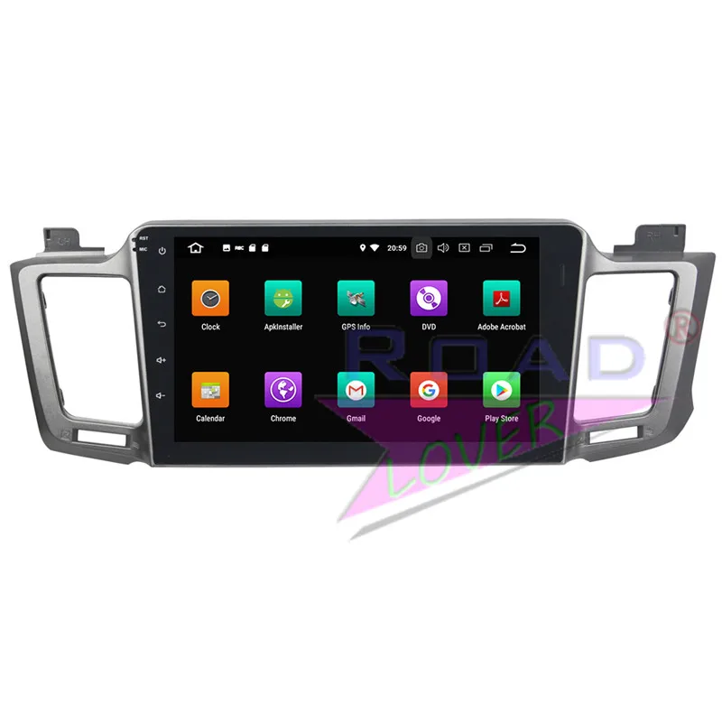 Discount Roadlover Android 9.0 Car Multimedia Radio Player For Toyota RAV4 2012 2013 2014 2015 Stereo GPS Navigation Magnitol 2Din NO DVD 4