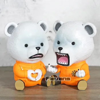 

One Piece Bear Bepo Heart / Angry Ver. PVC Figure Model Toy Doll Birhday Gift
