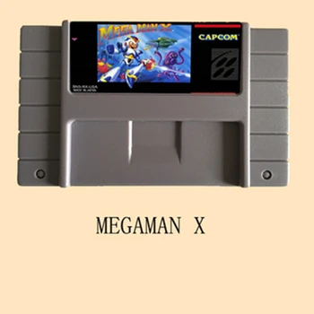 

Megaman X 46 Pin 16 Bit Grey Game Card For USA NTSC Game Player