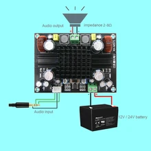 XH-M571 super poder mono placa amplificador digital TDA8954TH puro depois da aula de amplificação de áudio de 420 w 2018