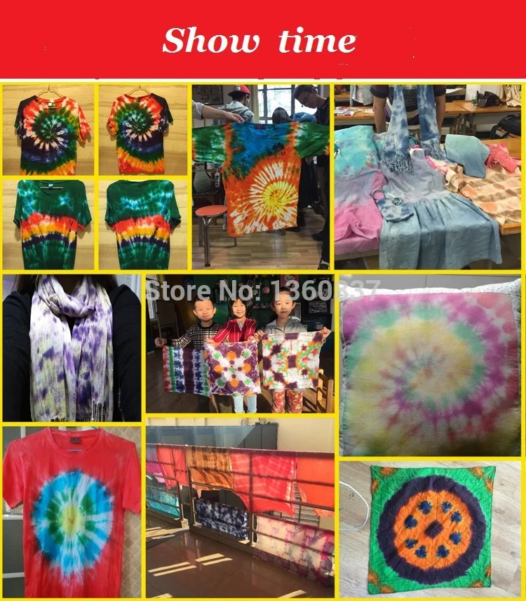 Tie-dye DIY краситель одежды для можно использовать в холодной воде непосредственно