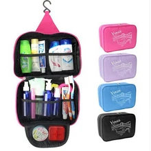 Новая портативная подвесная сумка-Органайзер Складная Сумочка для косметики для хранения путешествий туалетных принадлежностей