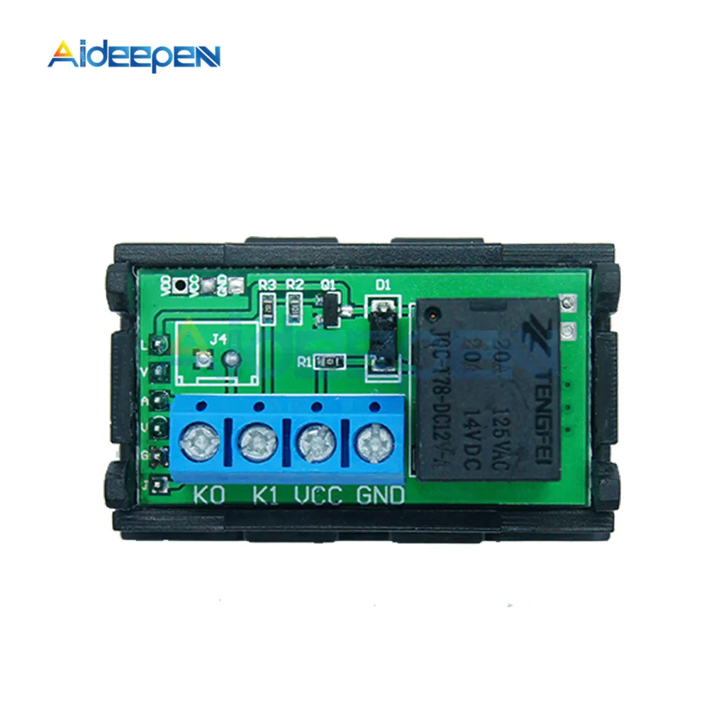 12 V timer Delay relais Module Digital Affichage DEL Cycle 0-999 Réglable Relais
