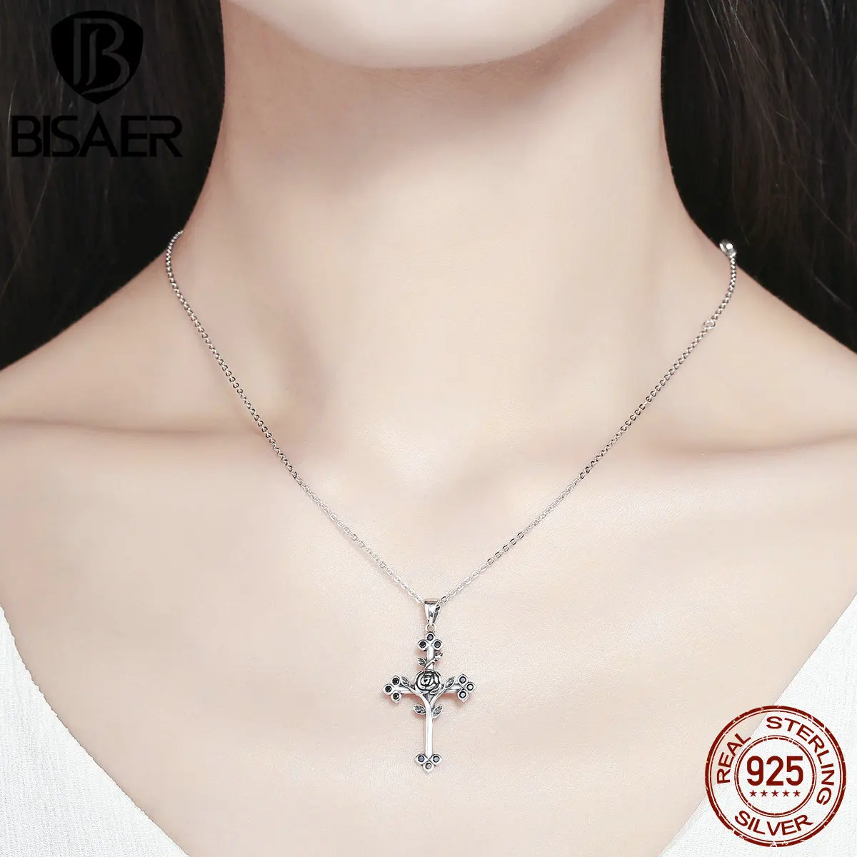 Adisaer Jewelry Leather Neckalce for Mens Gold Leaf Pendant Women Stainless Steel Necklace