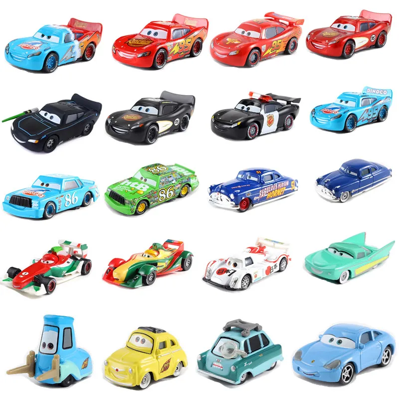 Disney Pixar sedan 3 игрушечный автомобиль Маккуин Джексон крутая сестра 1:55 литой