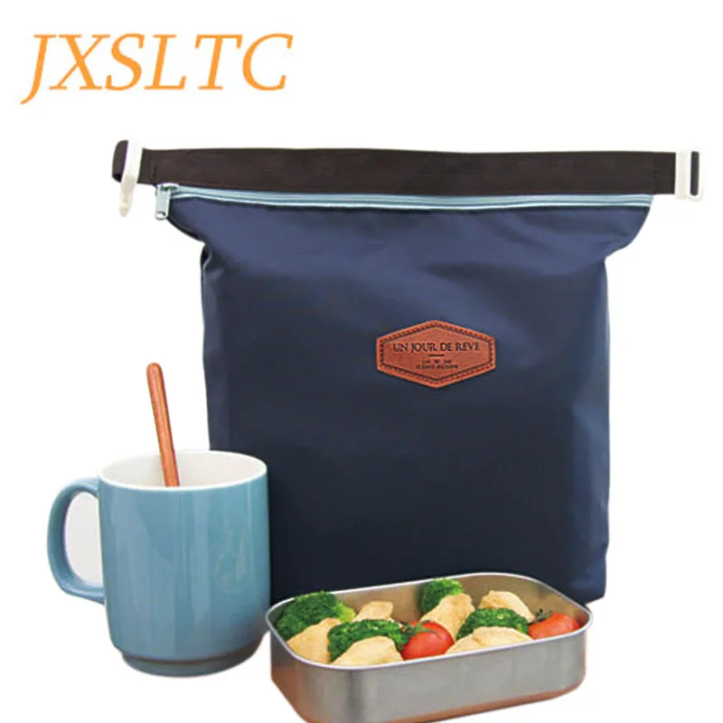 

Women Fashion Portable Insulated Canvas Lunch Bag Thermal Food Picnic Lunch Bags for Kids Men Tote Cooler Lunch Box Bag