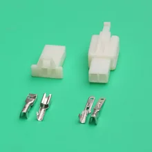 10 Наборы для ухода за кожей 2.8 мм автомобильной электрической 2Pin Мужской Женский провода разъема для мотоцикла Ebike автомобиля