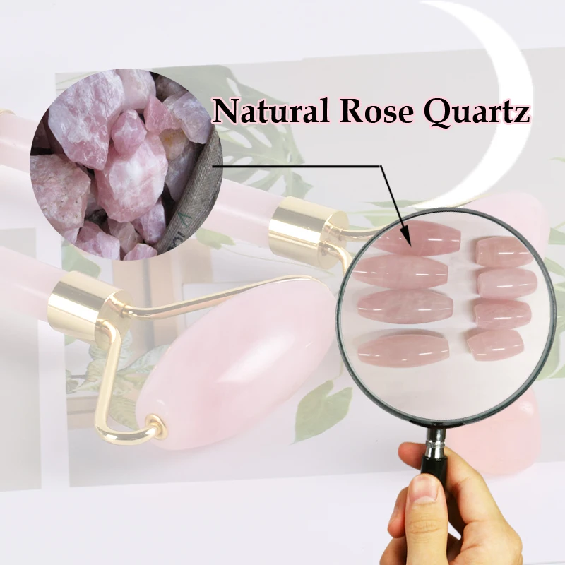  High Quality Facial Roller Massage Jade Stone Multicolor Body Massager Anti Wrinkle Cellulite Face 