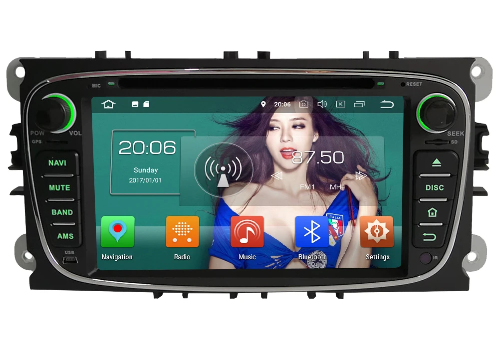 Clearance KLYDE 4G WIFI Android 8 7 Octa Core 4GB RAM Car DVD Player Radio For Ford Focus Mondeo Kuga S-Max C-Max Transit Tourneo Connect 0