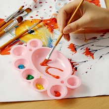 Начальной школы детские гуашь, акварель краска специальная маленькие ботильоны ловушка для цветовая палитра искусства товары для профессионального искусства