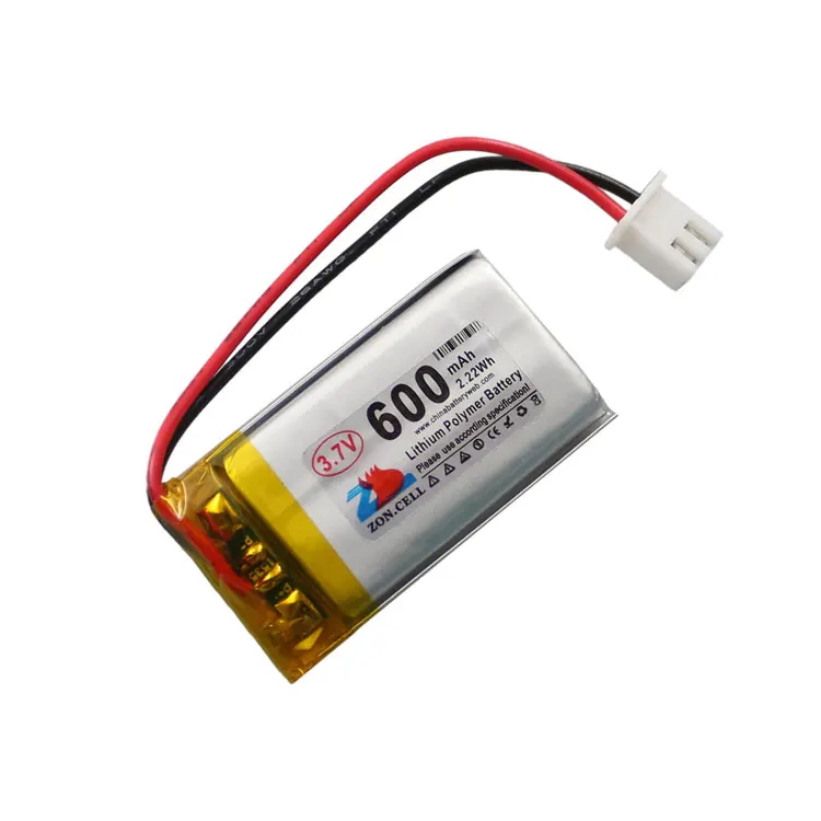 В 600mAh 602035 3,7 V литий-полимерный аккумулятор 652035 стерео динамики массажный инструмент для красоты перезаряжаемый литий-ионный аккумулятор