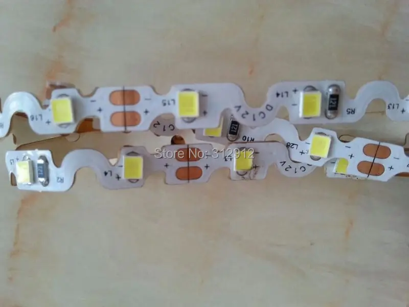 Светодиодная лента 2835 SMD 72led s/m сгибаемый гибкий LED strip 12 В постоянного тока Не