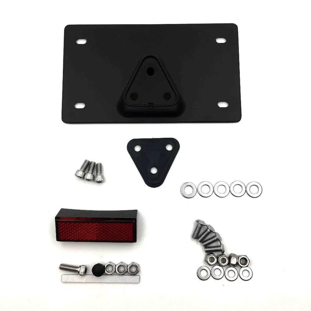 Aftermarket free shipping lack Layback License Plate Mounting Kit For