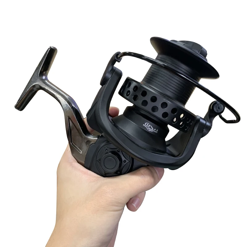 

Lieyuwang 1000-12000 5 Size ALL METAL 13+1 Ball Bearings Feeder Carp Metal Fishing Reel Spinning Reel Big Trolling Fishing Reels
