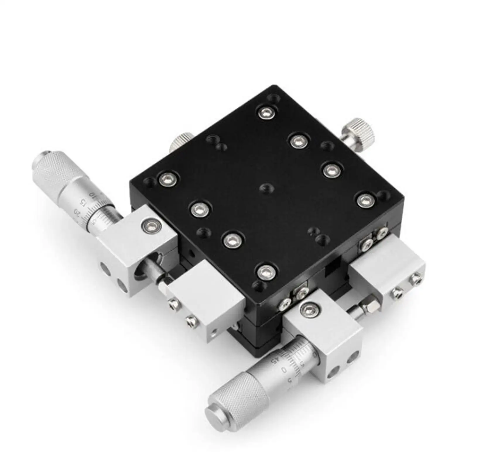 XY 2axis 60X60mm Left Adjustable Precision Linear Stage Cross roller