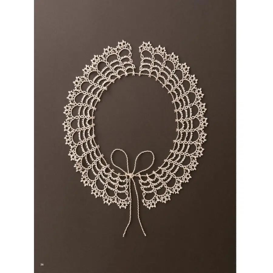 Tatting Rendas Tricô Padrões Curso Livro Tutorial 3 High Quality knitting book