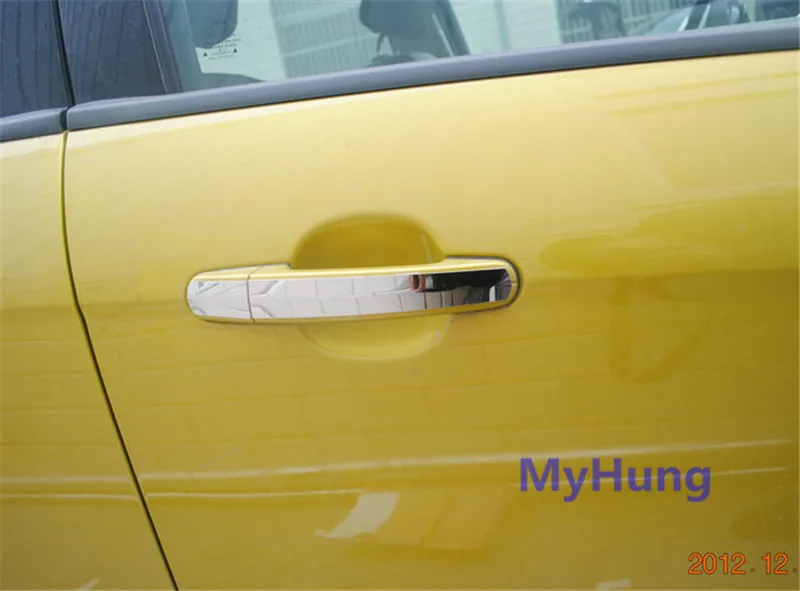 Крышки дверных ручек из нержавеющей стали для Ford Focus 2 3 2005 2012 автомобильные