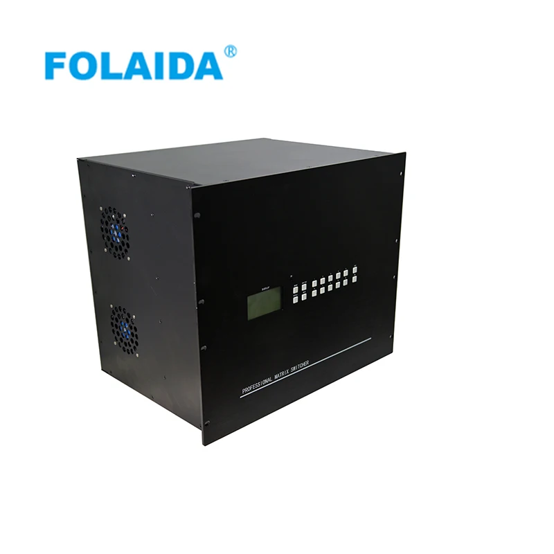 

FOLAIDA 32 in 16 out HDMI Matrix switch rs232 32x16 support universal EDID 8U splitter HDMI matrix -06