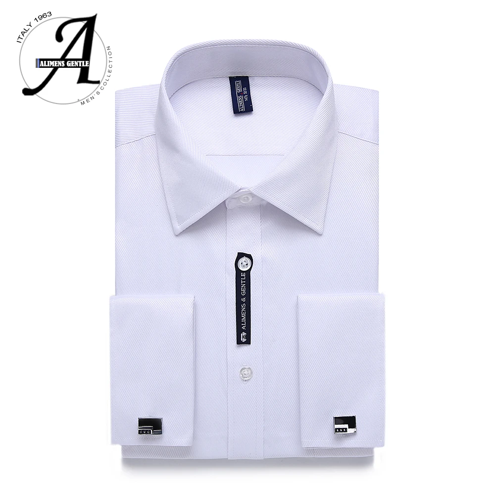 mens formal shirts with cufflinks