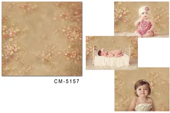 

HUAYI pink and white flowers Baby Portrait Photography backdrop photocall newborn backdrop for birthday photo Background CM-5157