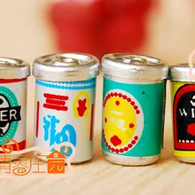 Мини кукольный домик мини мебель модель Сиван части четыре бутылки пиво-за маленького размера