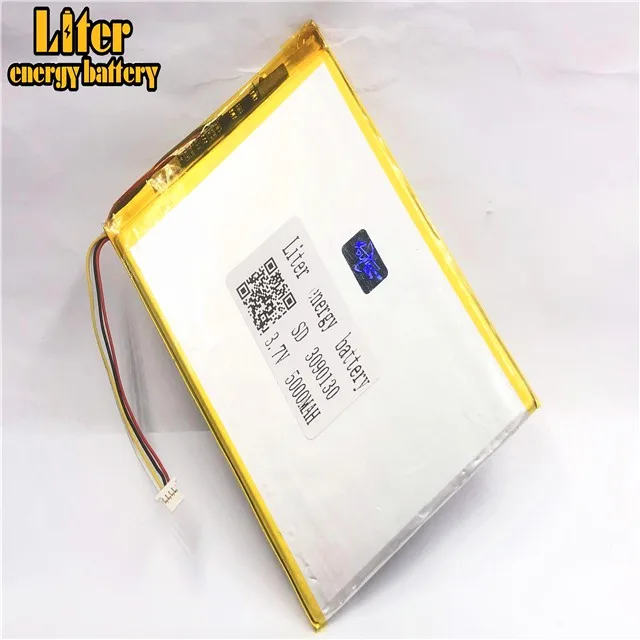 Вилка 1,0-4 P PC 3,7 V 3090130 5000 mah перезаряжаемая литий-полимерная батарея 4000 mah