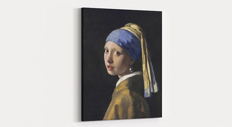 Девушка с жемчужной серьгой от Johannes Vermeer стены искусства холст плакат и печать холст Картина декоративная картина для домашнего декора