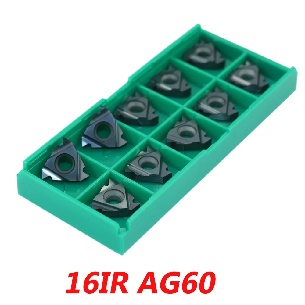 

Shipping 16IR AG60 Indexable Free Internal Carbide Threaded Turning Inserts For Threaded Lathe Holder
