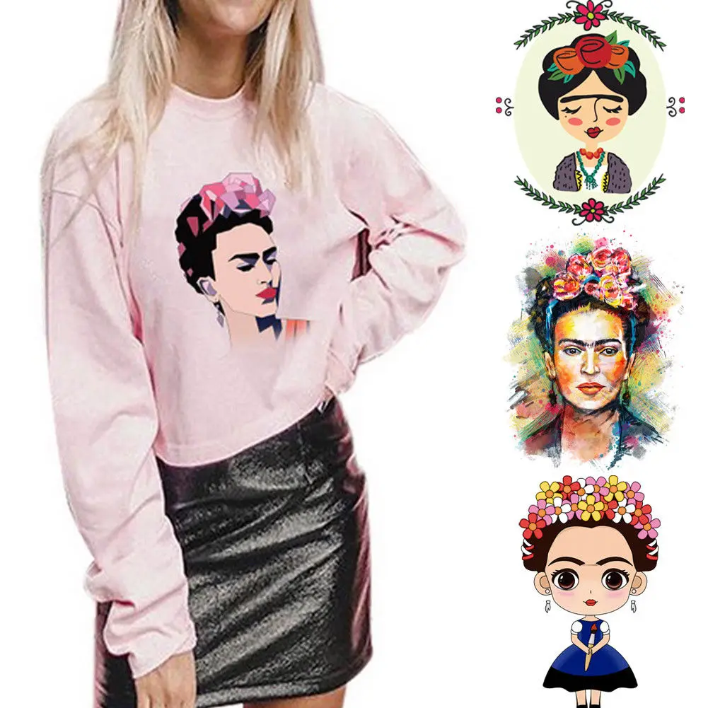 

Fashion Clothes Patches Heat Transfer Stickers D I Y Printing Iron On Appliques