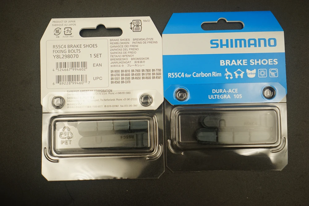 Велосипедные тормозные колодки Shimano R55C4 с Карбоновым ободом для детской модели