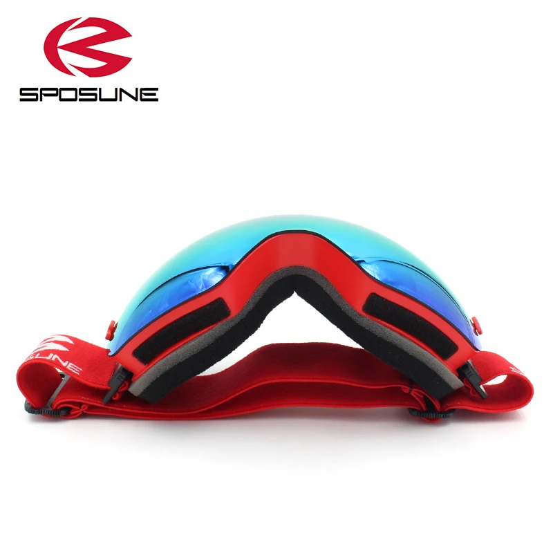 2018 invierno nieve esquí gafas de doble lente Anti niebla Snowboard gafas de esqui gafas de esquí gafas de las mujeres de los hombres de esquí gafas
