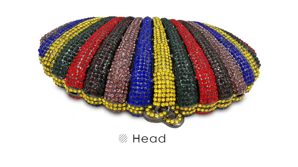 15 clutch bag colorful